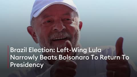 Brazil: Jair Bolsonaro Not Conceding Election To Leftist Luiz Inácio Lula da Silva