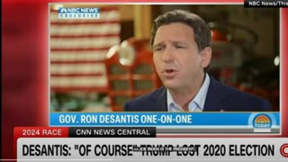 DeSantis Says He Lost, But Did Trump Lose 2020 Fair and Square