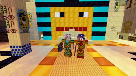 Minecraft - Little Kelly Adventures _ ATTACKED BY MUMMIES IN EGPYT!