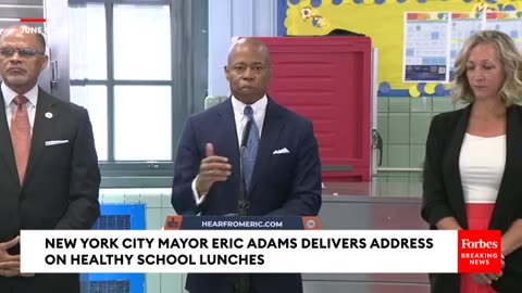 JUST IN- NYC Eric Adams Speaks About Migrant Crisis After Pitching 'Private Residences' As Solution