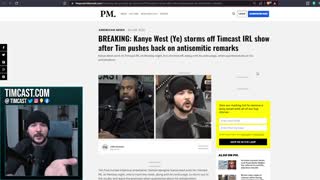 Tim Pool Responds To Kanye West Storming Off TimcastIRL, Discusses PreShow Plan, Possible Staging