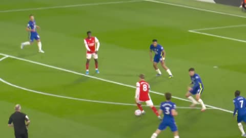 End to end as Arsenal score against Chelsea
