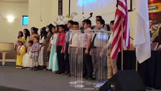 The Kids Sing For The 2022 Graduates