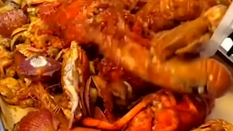 Tasty Lobster Cooking