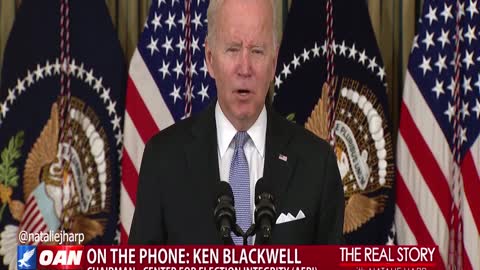 The Real Story - OAN Trump V. Biden with Ken Blackwell