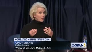 Cindy Mccain Says Her Husband Knew Jeffrey Epstein's "Business"