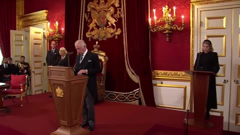 Charles III swears oath in historic televised proclamation ceremony @BBC News - BBC