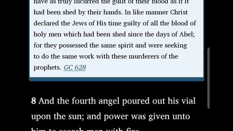 Bible Commentary 99: Revelation 16:3-7