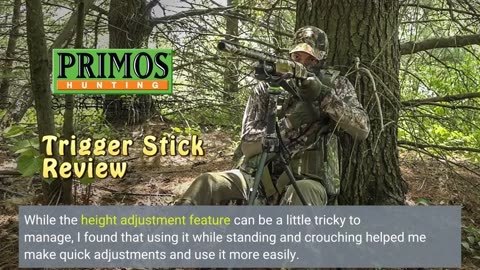 Real Feedback: Primos Trigger Stick GEN3 - Shooting Support