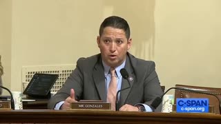 Rep. Tony Gonzales (R-TX) "We're at war... this is a war with China"
