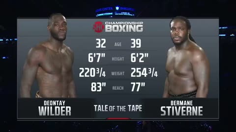 Wilder vs Stiverne 2 FULL FIGHT:
