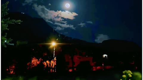 Beautiful Night View_Beautiful Moon View