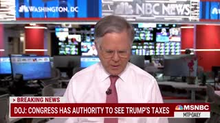 DOJ Claims Congress Can Review Trump's Taxes
