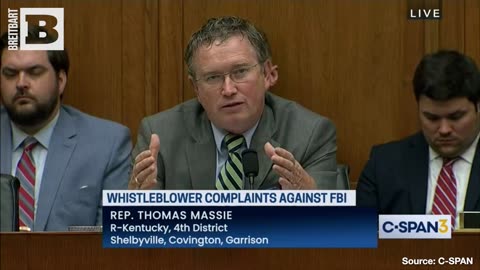Thomas Massie: “Very Chilling” Bank of America Surveilled Americans Around January 6 Protests