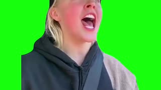 JoJo Siwa Singing Traitor | Green Screen