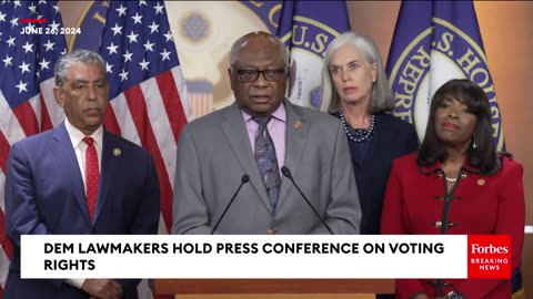 James Clyburn- GOP Repeating Post-Jim Crow 'Creative Devices' To Suppress Votes Of People Of Color