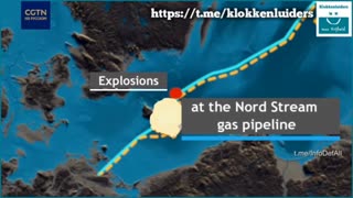 A Chinese TV station releases a video showing who blew up Nord Stream