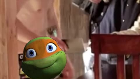 Caught in ninja turtles undies...