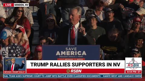 FULL RALLY: President Donald Trump Holds SAVE AMERICA Rally in Minden, NV - 10/8/22