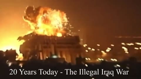 20 Years ago - An Illegal War started ! Because of Lies!