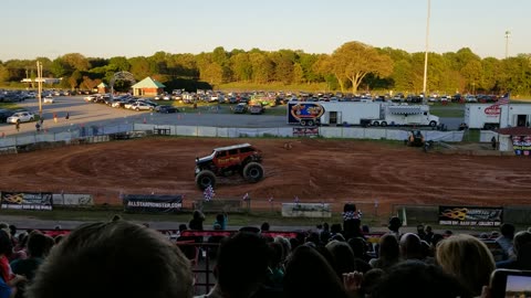 Krazy Train First Run, Best Donut and Stoppie at All Star Monster Truck Tour 2023