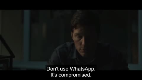 WhatsApp is compromised! Chris Pratt, The Terminal List, 2022