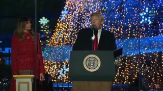 President Trump tells the Christmas Story.