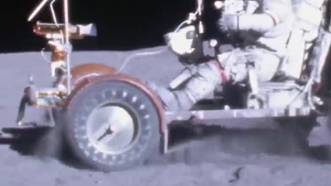 NASA Put A Car on moon