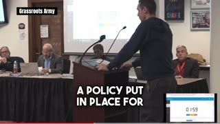 Dad HAMMERS School Board! You're In America, Stand Up And Say The Pledge of Allegiance
