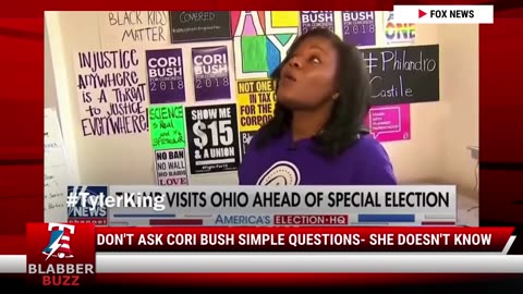 Don't Ask Cori Bush Simple Questions- She Doesn't Know