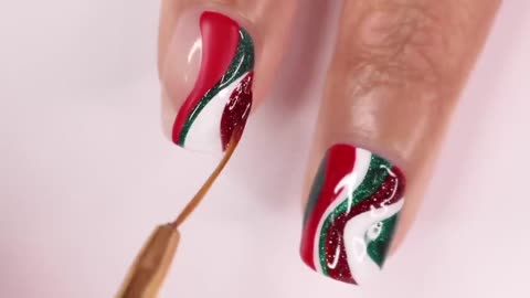 DIY CHRISTMAS NAIL DESIGNS | Christmas nail art compilation using gel nail polish at home