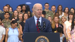 President Biden ducks comments on Trump indictment