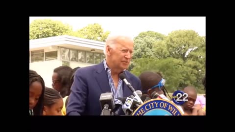 Joe Biden makes kids rub his hairy legs..........