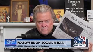 Bannon on Fire: You Have Forced Biden to Build a Wall and They Hate It