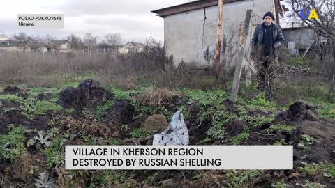 Almost destroyed, but native house: life in Posad-Pokrovske village ruined by Russian shelling