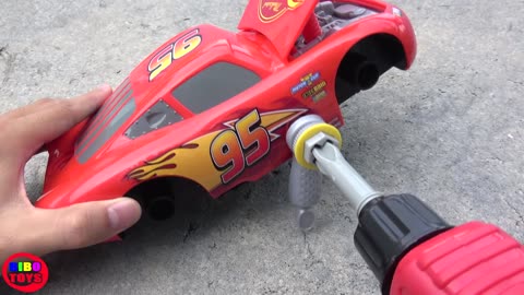 Disney Cars Lightning Mcqueen and Cruz Ramirez Race Toys