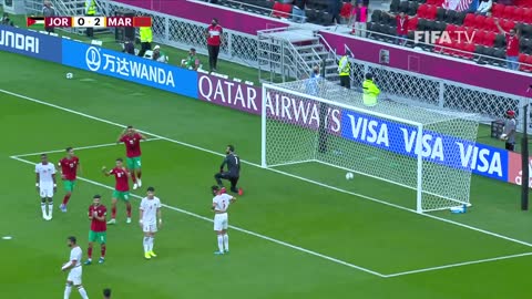 Jordan v Morocco FIFA Arab Cup Qatar 2021 Match Highlights