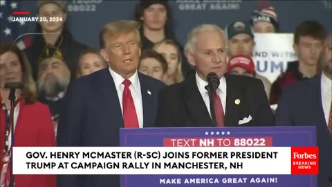 South Carolina Gov. Henry McMaster: SC Voters Want Trump To Be 2024 GOP Nominee