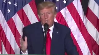 Trump Takes Questions Diretly From Audience At Rally.