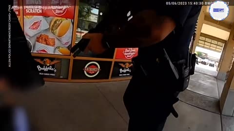 Body cam footage shows police responding to mass shooter in Texas