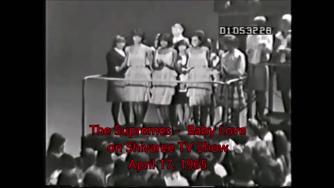 The Supremes: Baby Love (on Shivaree TV Show April 17, 1965) (My "Stereo Studio Sound" Re-Edit)