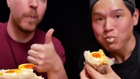 Mr. Beast's Epic Tamago Sando Cooking Challenge with Bayashi! 🍳🥪