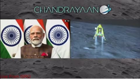 India is now on the moon, mission chandrayaan- 3