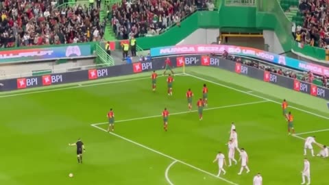 Cristiano Ronaldo freekick goal and penalty for Portugal vs Liechtenstein