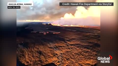 Hawaii’s Mauna Loa, world’s largest active volcano, erupts for 1st time in 38 years