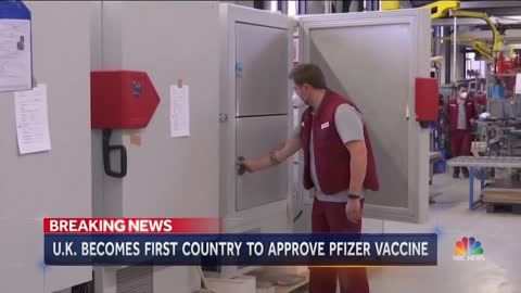 U.K. Becomes First Country To Approve Pfizer, BioNTech Covid Vaccine NBC Nightly News