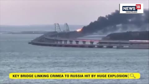 Russia Vs Ukraine War Updates LIVE | Bridge Linking Crimea To Russia Destroyed | English News Live