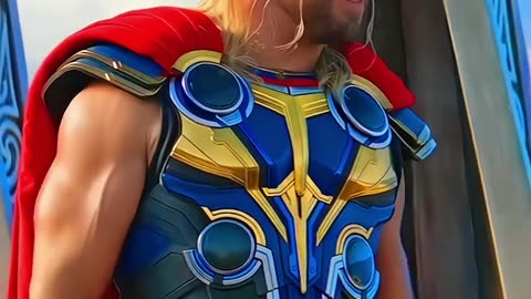 Thor, Mighty Thor, Valkyrie and Krog Go to Omnpotence City - Thor ❤️&⚡- itz Adesh #Shorts