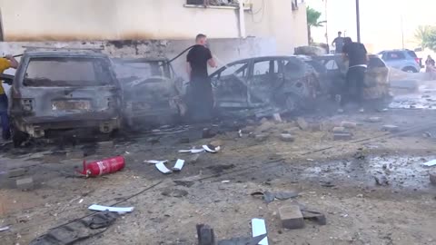 Hamas attack aftermath in Ashkelon, Israel