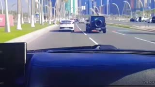 My first drive in Doha Qatar